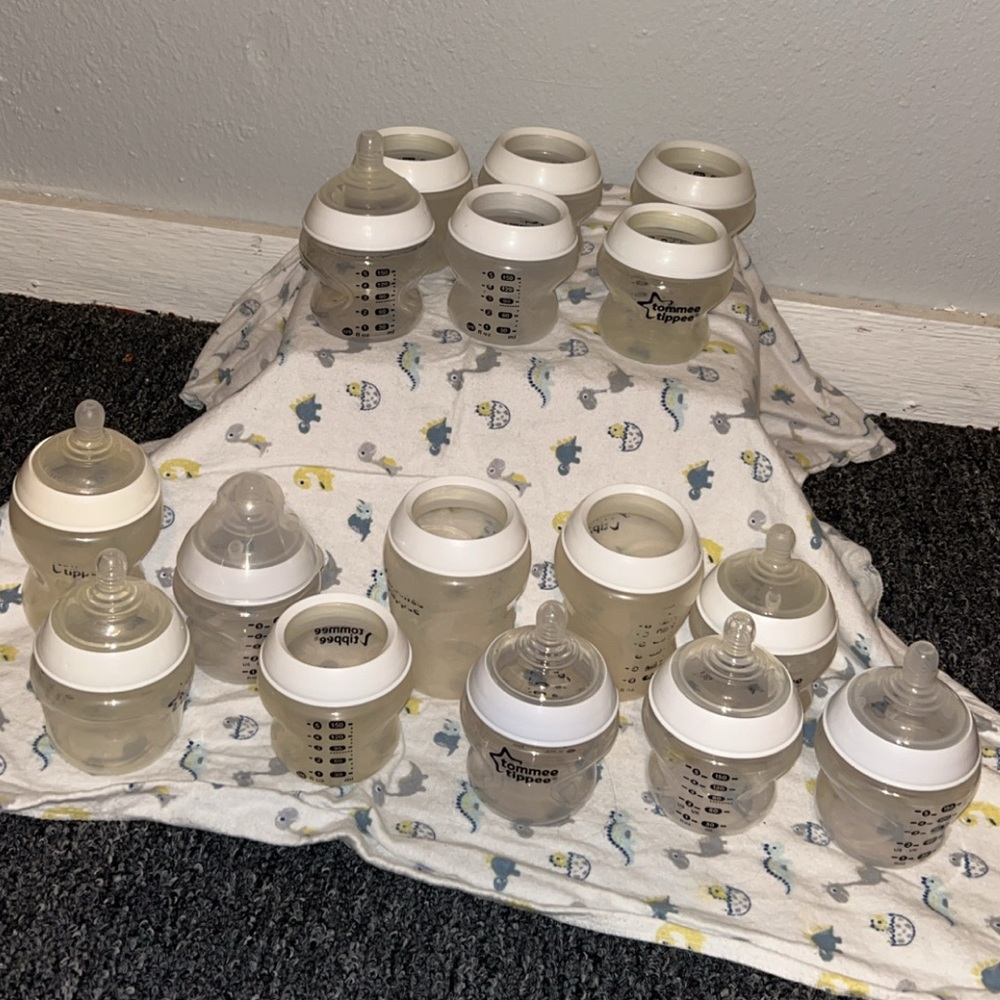 Tommee Tippee bottles set of 16
